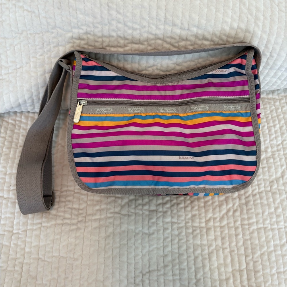 LeSportsac shoulder bag pochette multicolor  Nylon Adjustable Strap